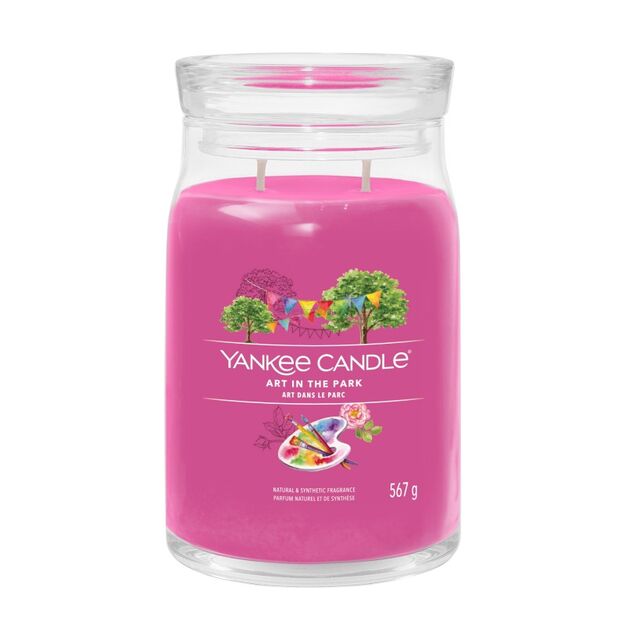 Art In The Park - Yankee Candle Signature - duża świeca zapachowa z dwoma knotami - nowość 2023