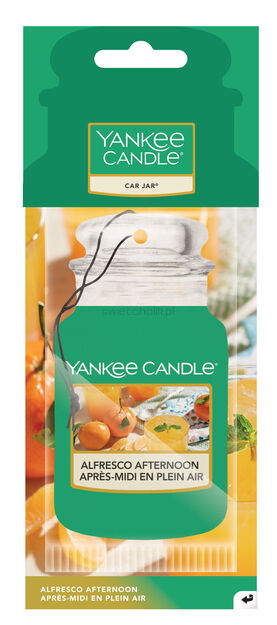 Alfresco Afternoon Yankee Candle -car jar zapach samochodowy