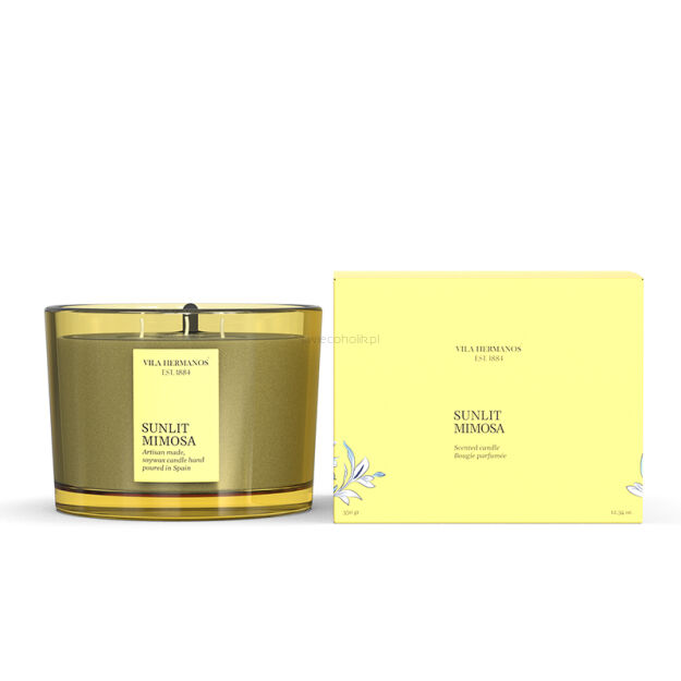 Sunlit Mimosa - Vila Hermanos - świeca zapachowa 350g - seria Herbalist