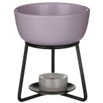 Kominek do wosków  Yankee Candle Pebble Grey Lilac - 2