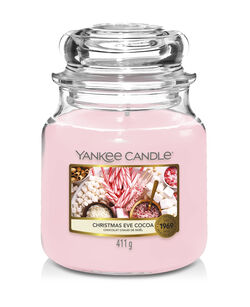 Christmas Eve Cocoa - Yankee Candle - średnia świeca zapachowa