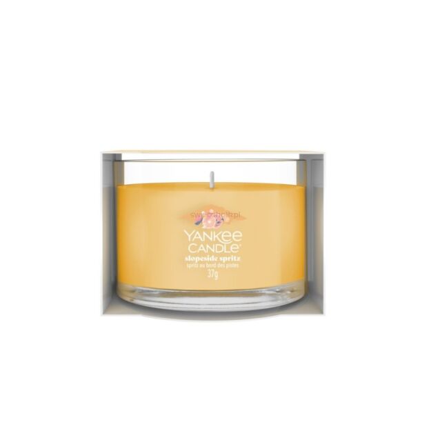 Slopeside Spritz - Yankee Candle Signature - mini świeca zapachowa 