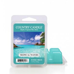 Tropical Waters - Country Candle - wosk zapachowy 64 gram