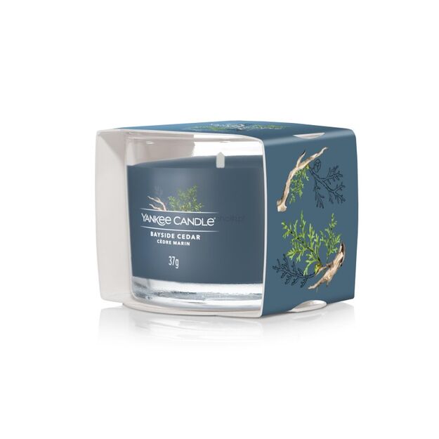 Bayside Cedar - Yankee Candle - świeca minI