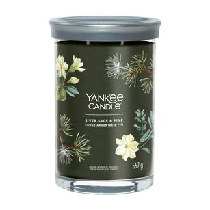 Silver Sage & Pine - Yankee Candle - świeca tumbler z dwoma knotami