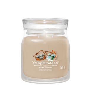 Afternoon Scrapbooking - Yankee Candle Signature - średnia świeca z dwoma knotami 