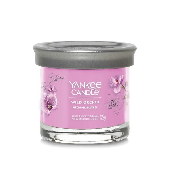 Wild Orchid - Yankee Candle Signature - świeca tumbler z 1 knotem