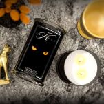 Black Cat - Kringle Candle - duża świeca z dwoma knotami (624g) - seria Halloween - 5