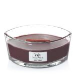 Black Cherry Woodwick Hearthwick - świeca zapachowa z drewnianym knotem - 2