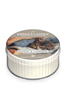 Kittens & Cashmere - Kringle Candle - mała świeca daylight 42 gramy