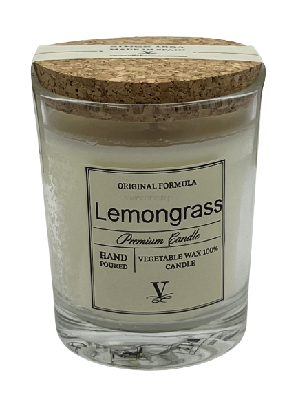 Lemongrass - Vila Hermanos - świeca zapachowa 75g - seria 1884