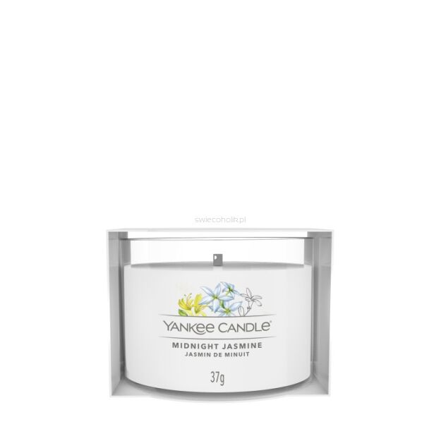 Midnight Jasmine - Yankee Candle Signature - świeca mini
