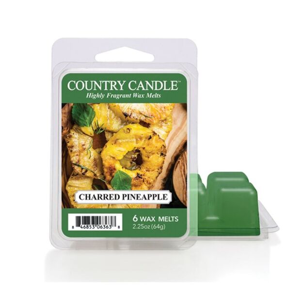 Charred Pineapple - Country Candle - wosk zapachowy 64 gram