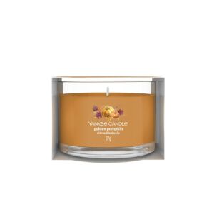 Golden Pumpkin - Yankee Candle Signature - mini świeca zapachowa 