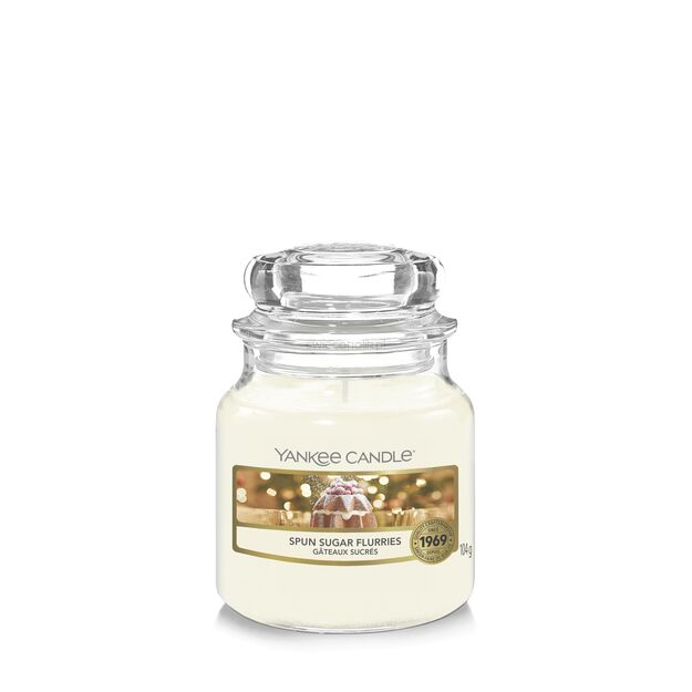 Spun Sugar Flurries - Yankee Candle - mała świeca zapachowa - nowość 2022