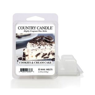 Cookies & Cream Cake - Country Candle - wosk zapachowy 64 gram