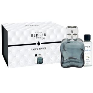 Zestaw prezentowy - Maison Berger - lampa katalityczna Cosy Blue + esencja Cosy Musk 250 ml