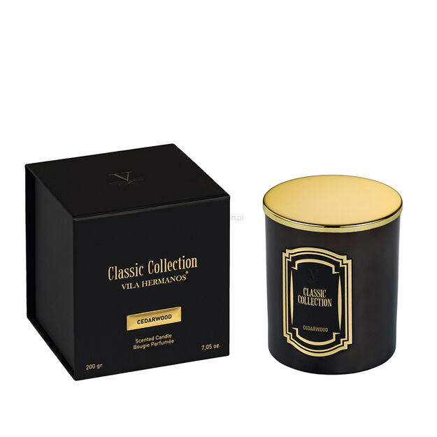 Cedarwood - Vila Hermanos - świeca zapachowa 200g - seria Classic Collection