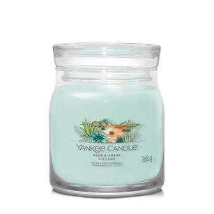 Aloe & Agave - Yankee Candle Signature -średnia świeca z dwoma knotami - nowość 2024