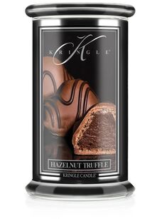 Hazelnut Truffle - Kringle Candle - duża świeca z dwoma knotami (624g) - seria Reserve