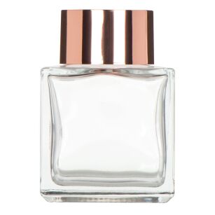 Vide - Goa - karafka pusta 200 ml z różową nakładką