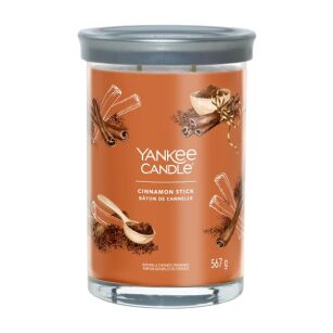 Cinnamon Stick - Yankee Candle Signature -  świeca tumbler z dwoma knotami