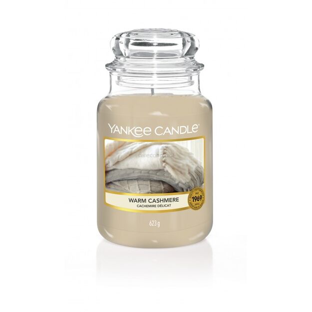 Yankee Candle Warm Cashmere - Duża świeca