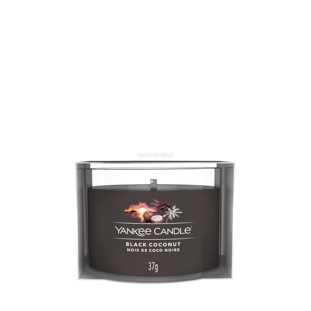 Black Coconut - Yankee Candle Signature - świeca mini