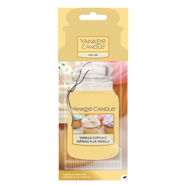 Vanilla Cupcake Yankee Candle - car jar zapach samochodowy