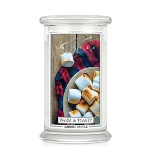 Warm & Toasty - Kringle Candle - duża świeca z dwoma knotami (624g)