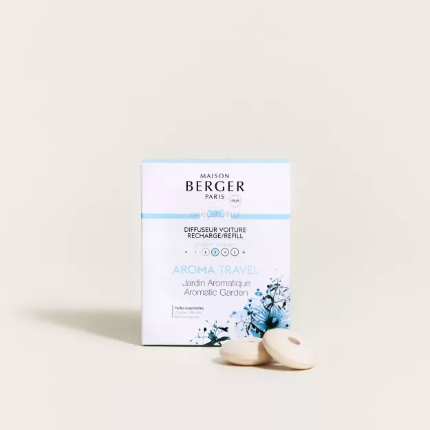 Maison Berger Aroma Travel - wkład zapachowy do dyfuzora samochodowego 2 szt.