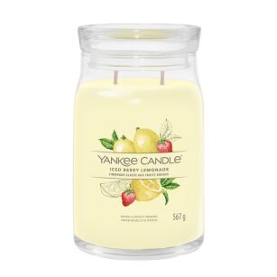 Iced Berry Lemonade - Yankee Candle Signature - duża świeca z dwoma knotami