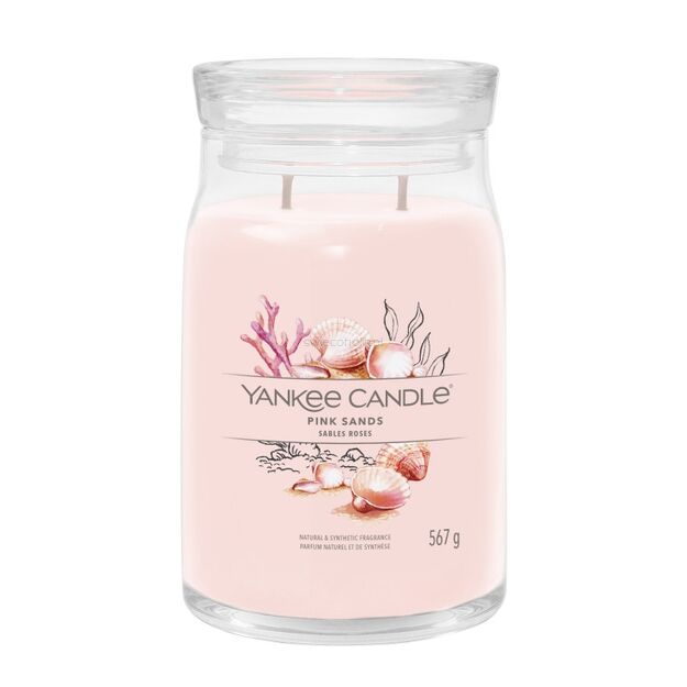 Pink Sands - Yankee Candle Signature - duża świeca z dwoma knotami - nowość 2022