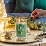 Shimmering Christmas Tree - Yankee Candle Signature - duża świeca zapachowa z dwoma knotami - 3