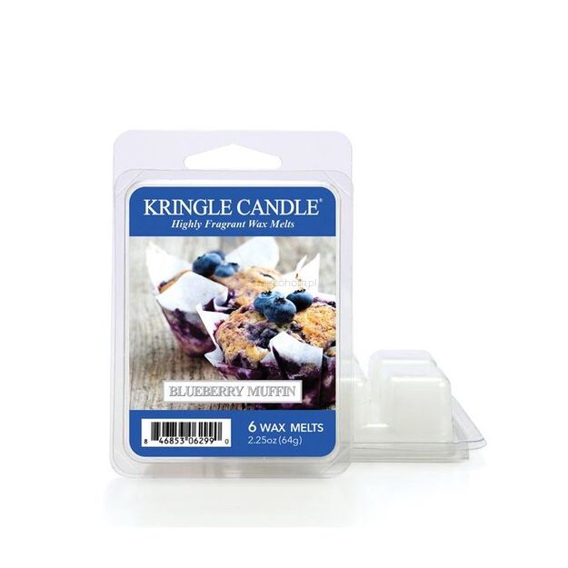 Blueberry Muffin - Kringle Candle - wosk zapachowy 64 gram