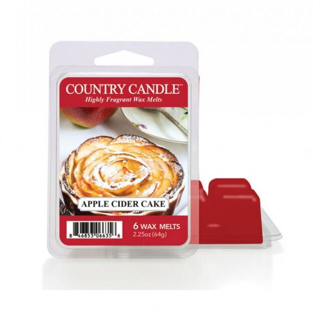 Apple Cider Cake - Country Candle - wosk zapachowy 64 gram