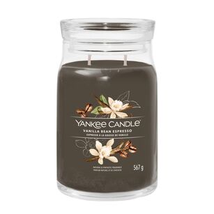 Vanilla Bean Espresso - Yankee Candle Signature - duża świeca z dwoma knotami - nowość 2022