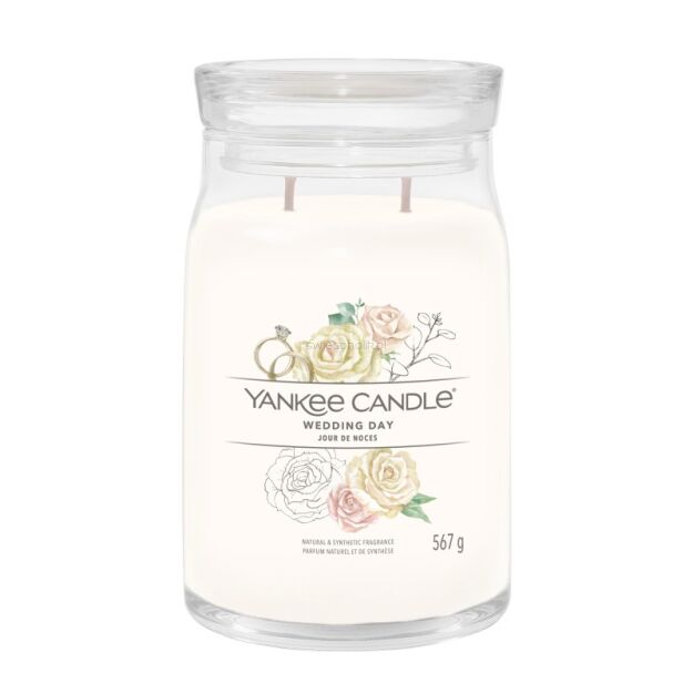 Wedding Day - Yankee Candle Signature - duża świeca z dwoma knotami