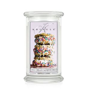 Ice Cream Sandwich - Kringle Candle - duża świeca z dwoma knotami (624g)