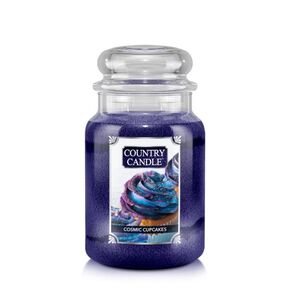 Cosmic Cup Cake - Country Candle - duża świeca zapachowa z dwoma knotami (652g)
