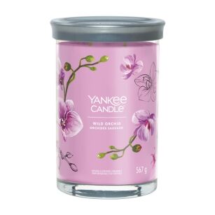 Wild Orchid - Yankee Candle Signature - świeca tumbler z dwoma knotami