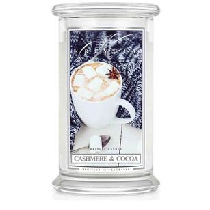 Cashmere & Cocoa - Kringle Candle - duża świeca zapachowa 2 knoty