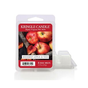 Bourbon Apple & Oud  - Kringle Candle - wosk zapachowy 64 gram