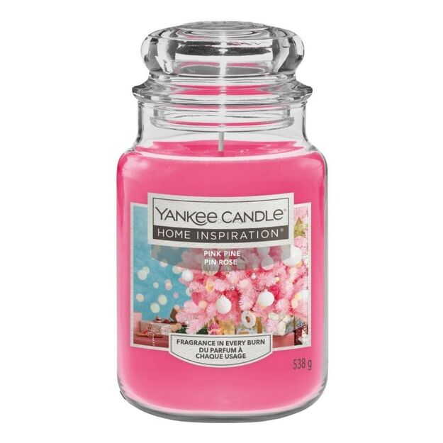 Pink Pine - Yankee Candle - duża świeca - seria Home Inspiration