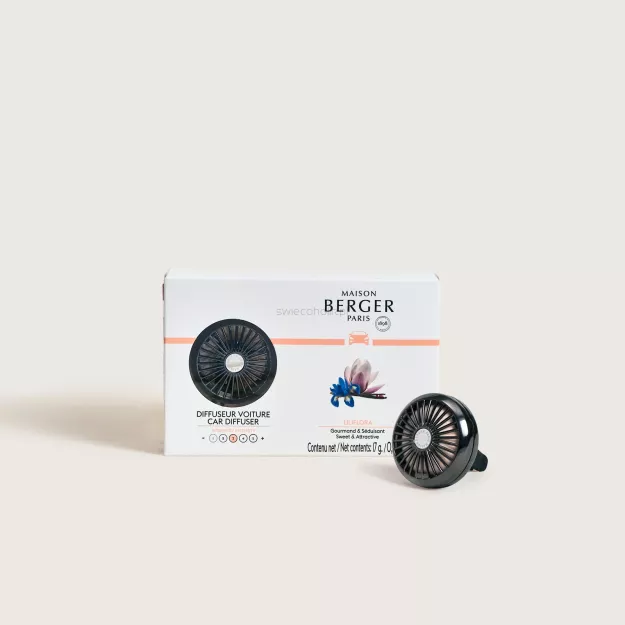 Maison Berger Paris - Carwheel Clip – dyfuzor zapach samochodowy z wkładem Liliflora