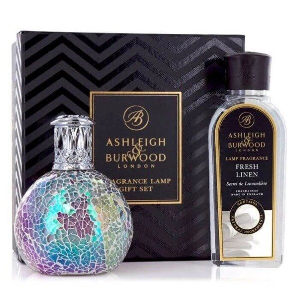 Zestaw lampa Fairy Ball + wkład  Fresh Linen 250ml - Ashleigh & Burwood