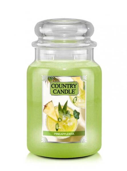 Pineapplerita - Country Candle - duża świeca z dwoma knotami (652g)