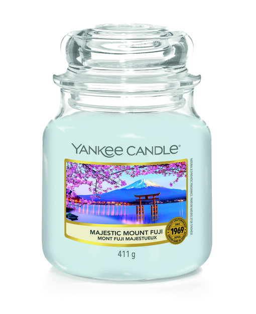 Majestic Mount Fuji - Yankee Candle - średnia świeca zapachowa - nowość 2022