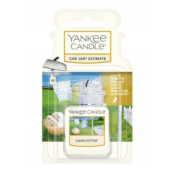 Yankee Candle - Clean Cotton - zapach samochodowy car jar ultimate