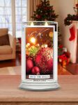 Deck The Halls - Kringle Candle - duża świeca zapachowa (624g) 2 knoty - 2